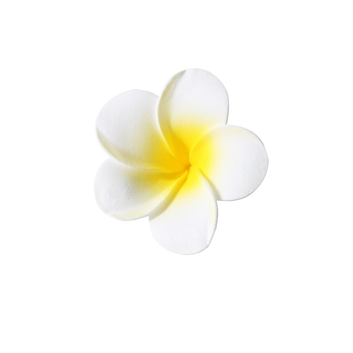 Foam Plumeria Hair Clip Tropical Flower Accessory