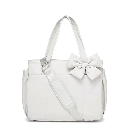 Lightweight Quilted Crossbody Travel Tote Bag for Women