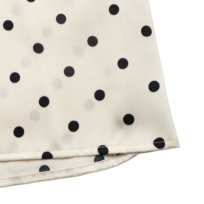 Polka Dot Tie Front Maxi Dress Cutout Tiered Sundress