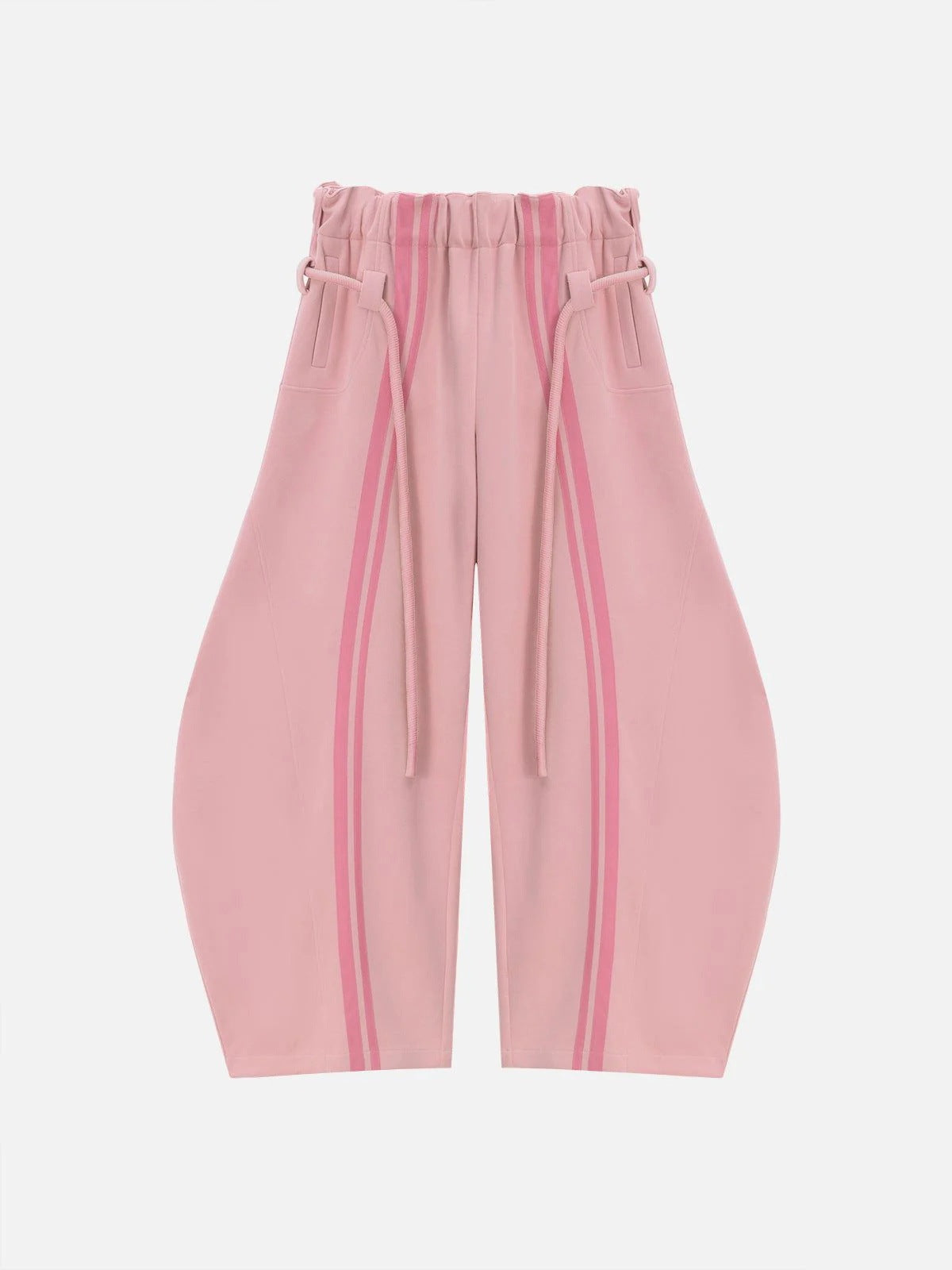 Women's Streetwear Baggy Wide Leg Drawstring Pants