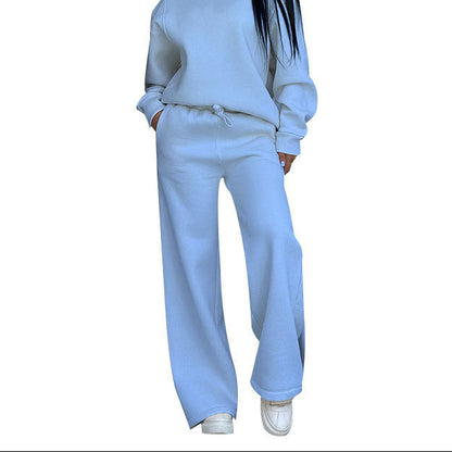 Women's Oversized Sweatshirt Wide Leg Pants Lounge Set
