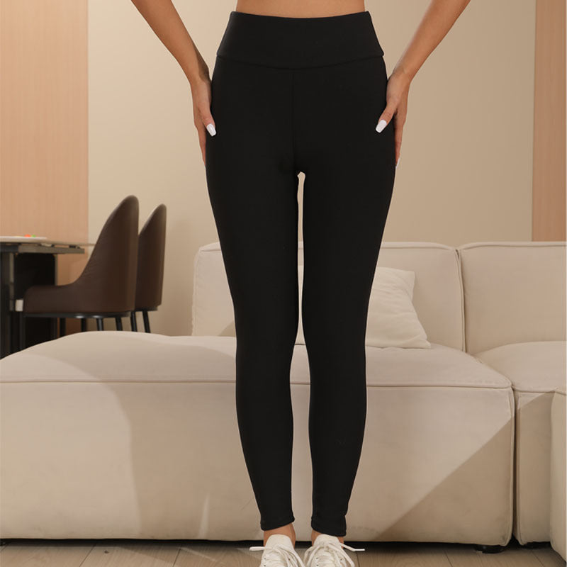 Women's Fleece Lined High Waist Plus Size Leggings