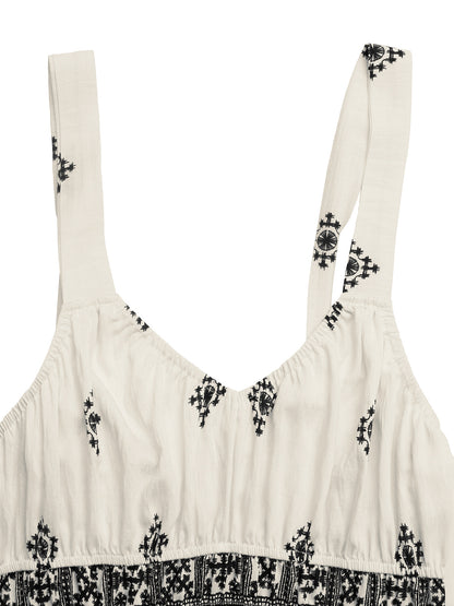 Boho Square Neck Maxi Dress Backless Beach Vacation Dress
