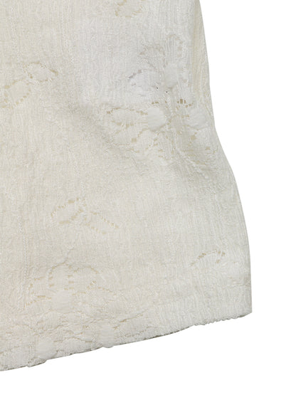 Lace Tie Front Cami Top Boho Sleeveless Summer Blouse