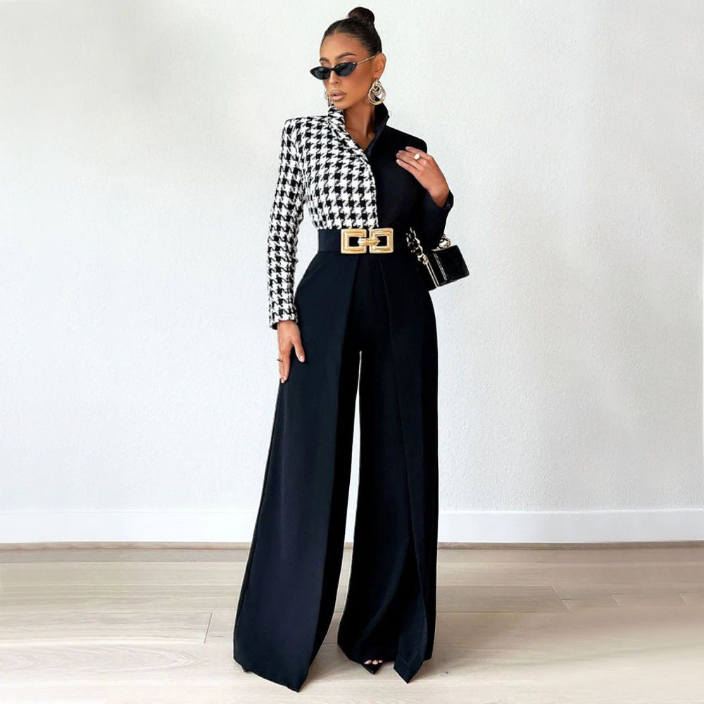 Women's High Waist Wide Leg Pants Flowy Loose Casual