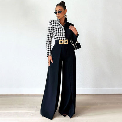 Women's High Waist Wide Leg Pants Flowy Loose Casual
