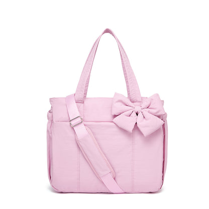 Lightweight Quilted Crossbody Travel Tote Bag for Women