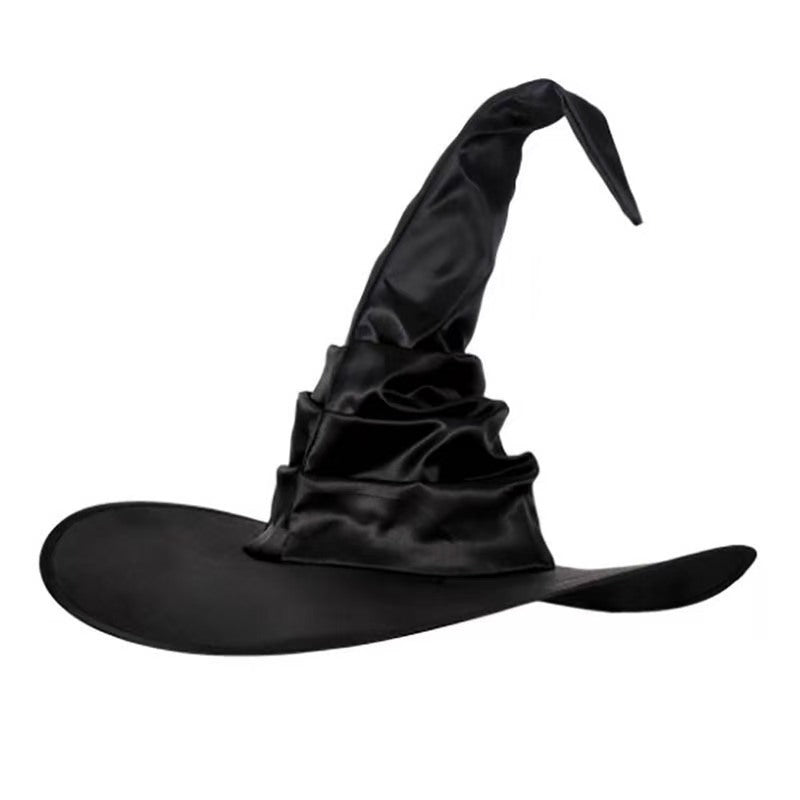 Adult Halloween Witch Hat Long Gloves Costume Set
