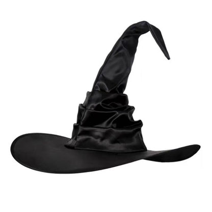 Adult Halloween Witch Hat Long Gloves Costume Set