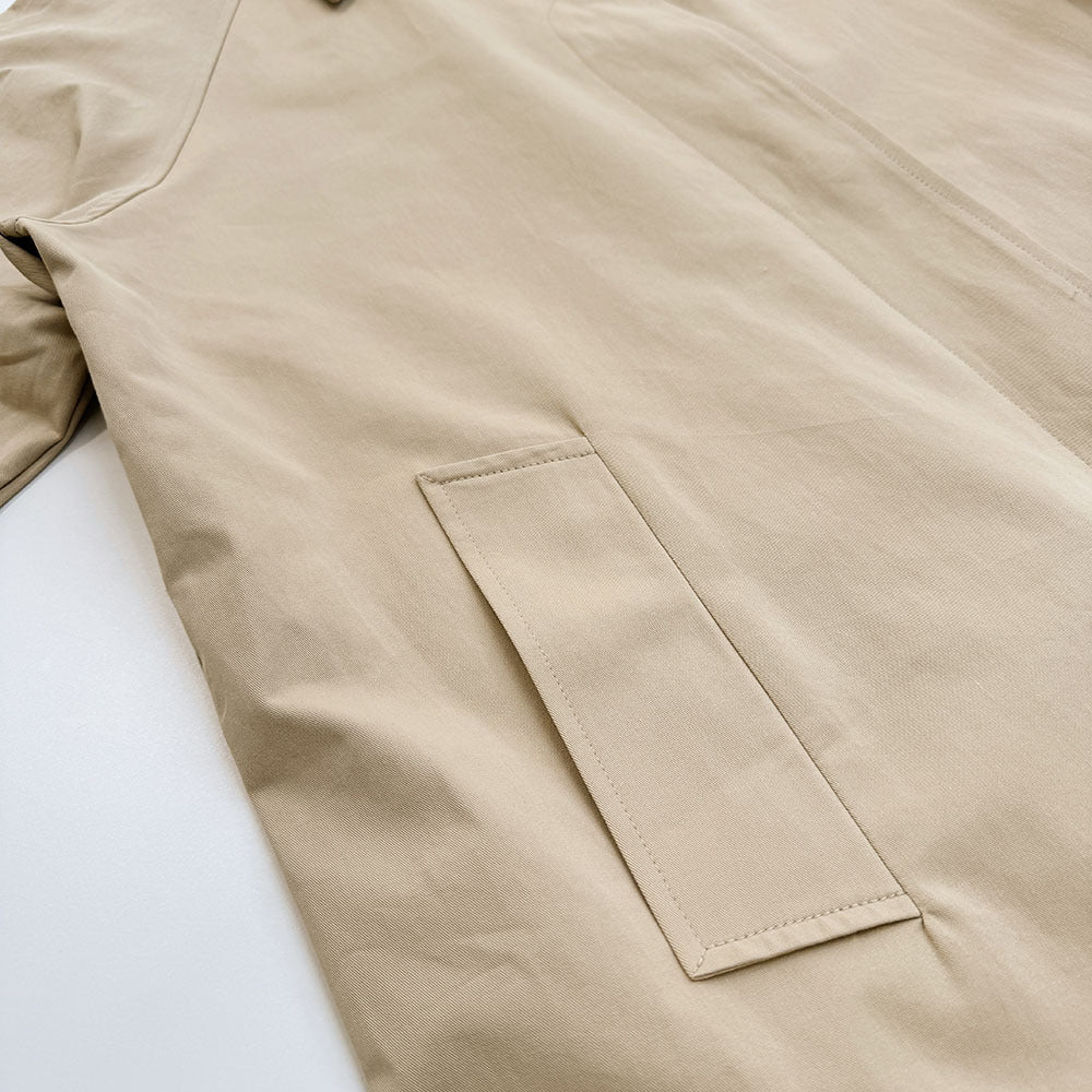 Women's Oversized Long Khaki Trench Coat