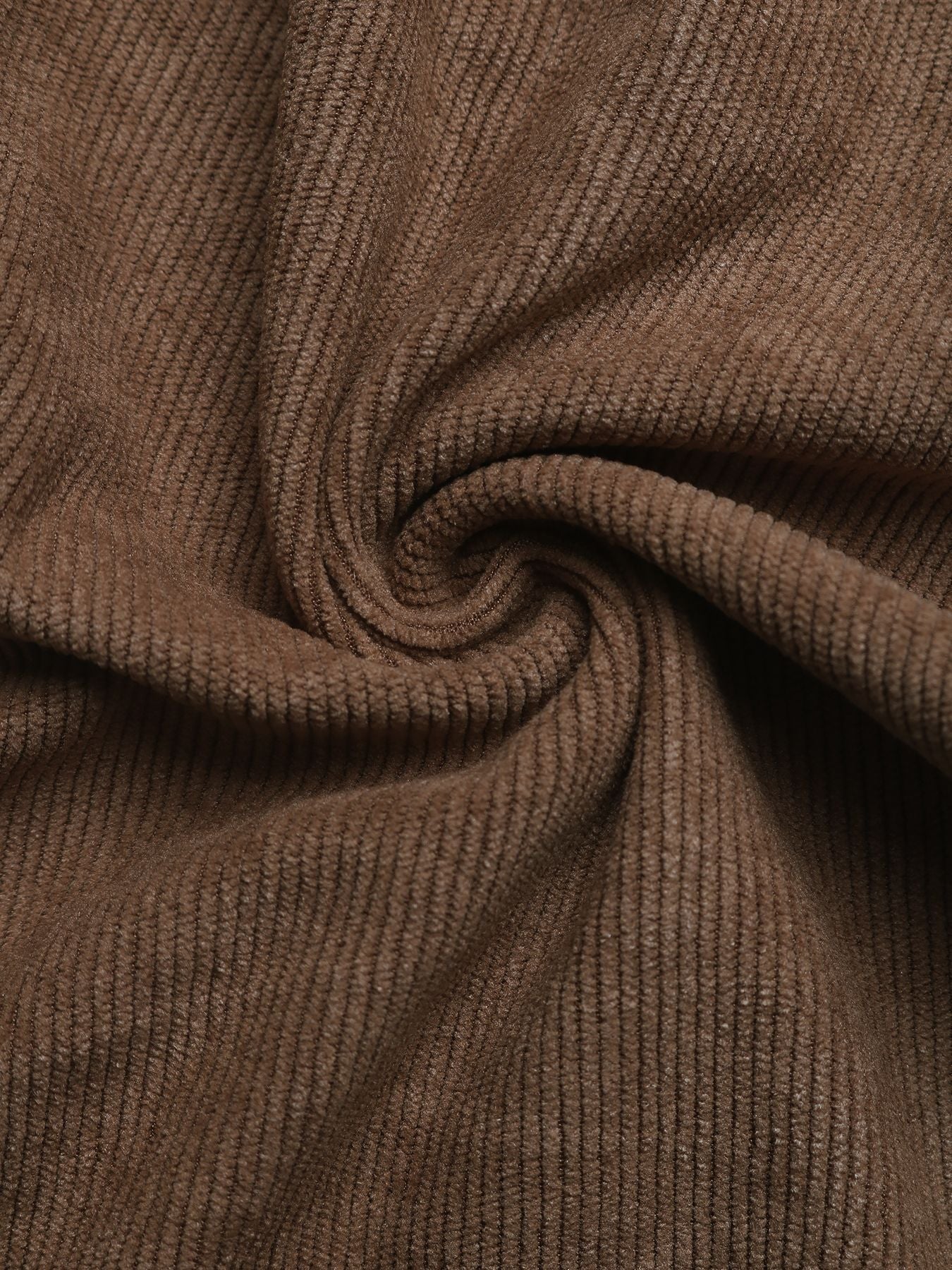High Waist Corduroy Wide Leg Trouser Pants