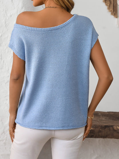 Y2K Summer Knitted Sweater Top Women’s Jumper