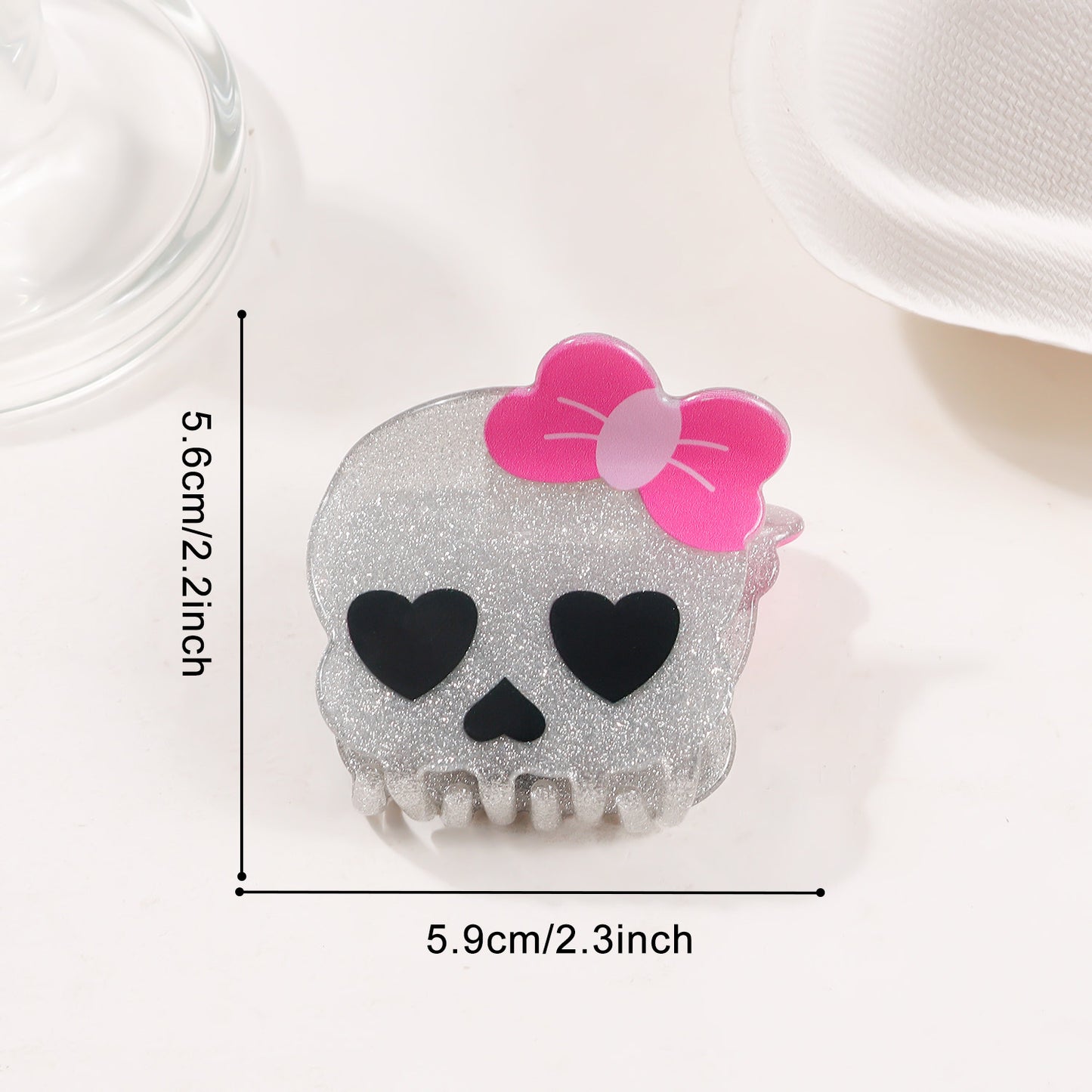 Halloween Claw Clips Pumpkin Skull Spider Spooky Cute Y2K