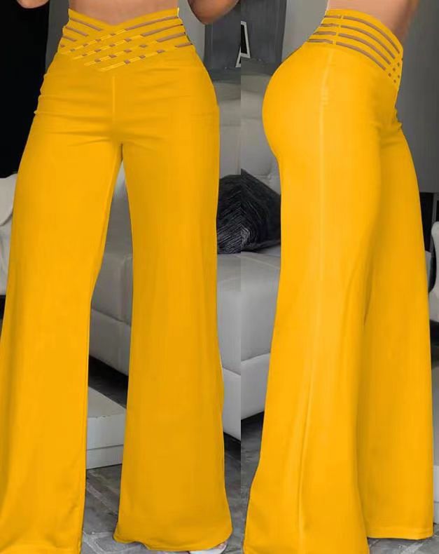 Women's High Waist Flare Yoga Pants Butt Lifting Workout