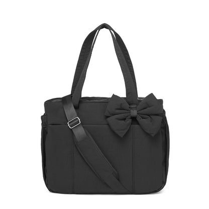 Lightweight Quilted Crossbody Travel Tote Bag for Women