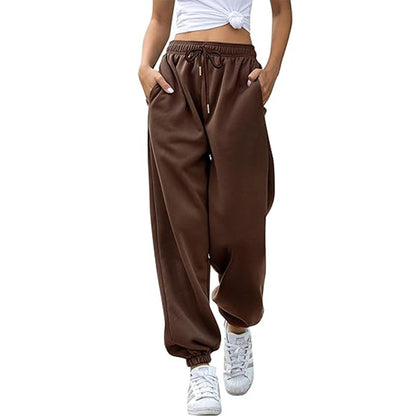 High Waist Loose Fit Sweatpants | Casual Jogger Pants Women