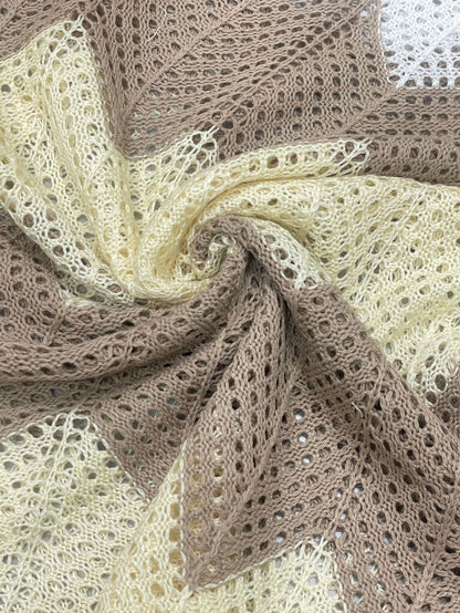 Crochet Knit Swim Cover Up Dress Beach Vacation Outfit