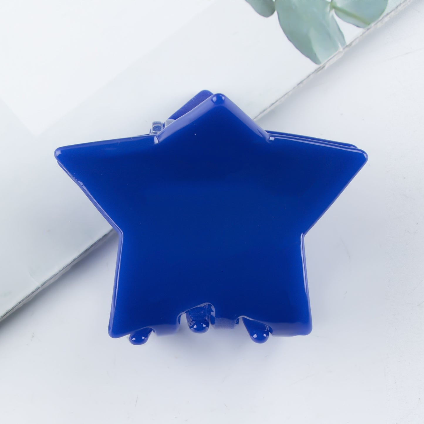 4th of July Star Hair Claw Clip Alligator Patriotic USA
