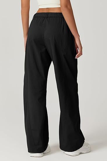 Women's High-Waisted Loose Straight-Leg Cargo Pants – Casual Streetwear
