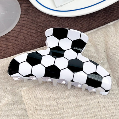 Soccer World Cup Hair Claw Clips Sports Fan Accessories