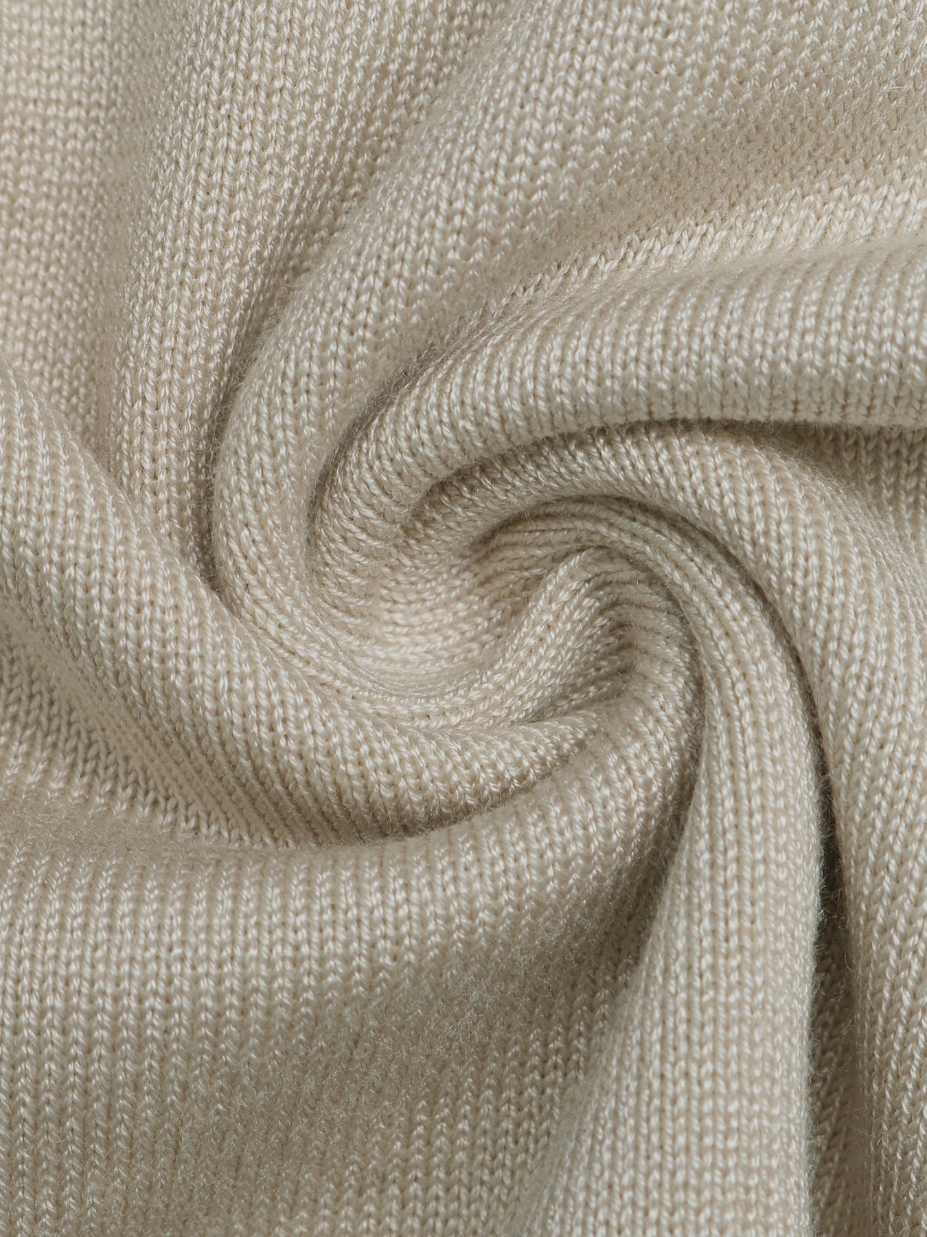 Contrast Collar Knit Sweater Long Sleeve Polo Pullover