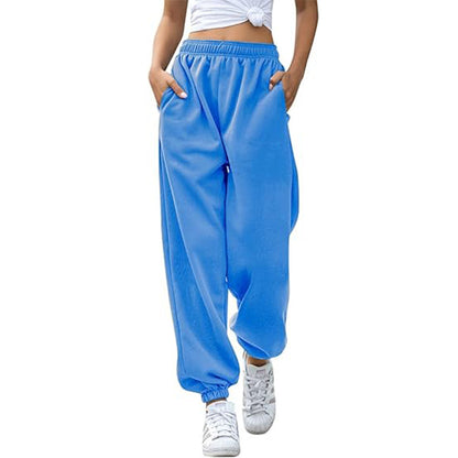 High Waist Loose Fit Sweatpants | Casual Jogger Pants Women