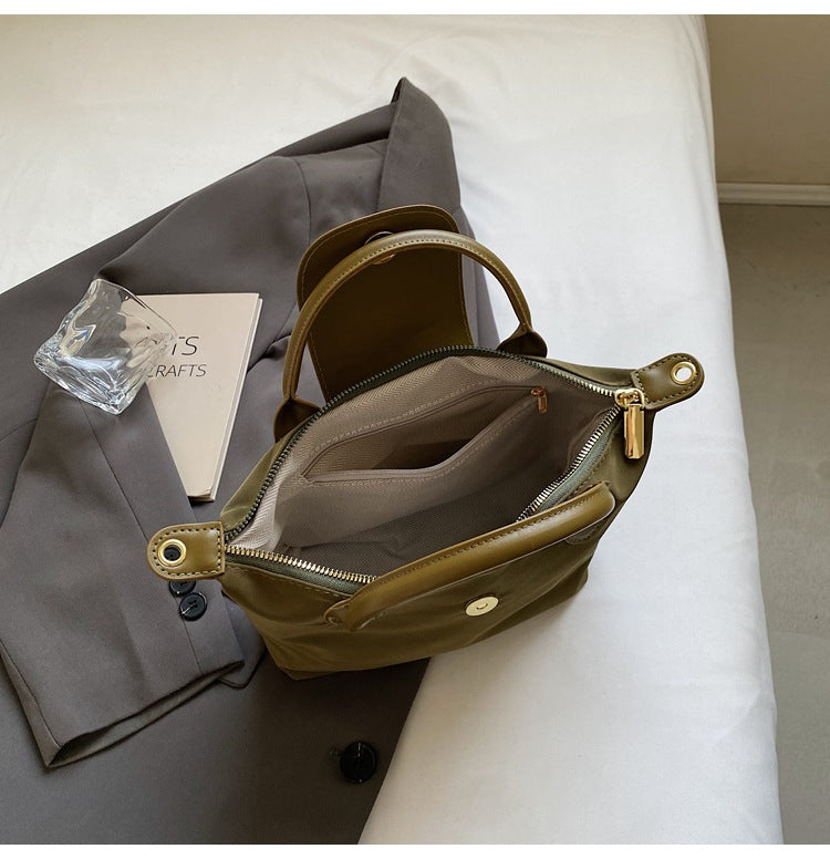 Minimalist Top Handle Crossbody Bag for Women