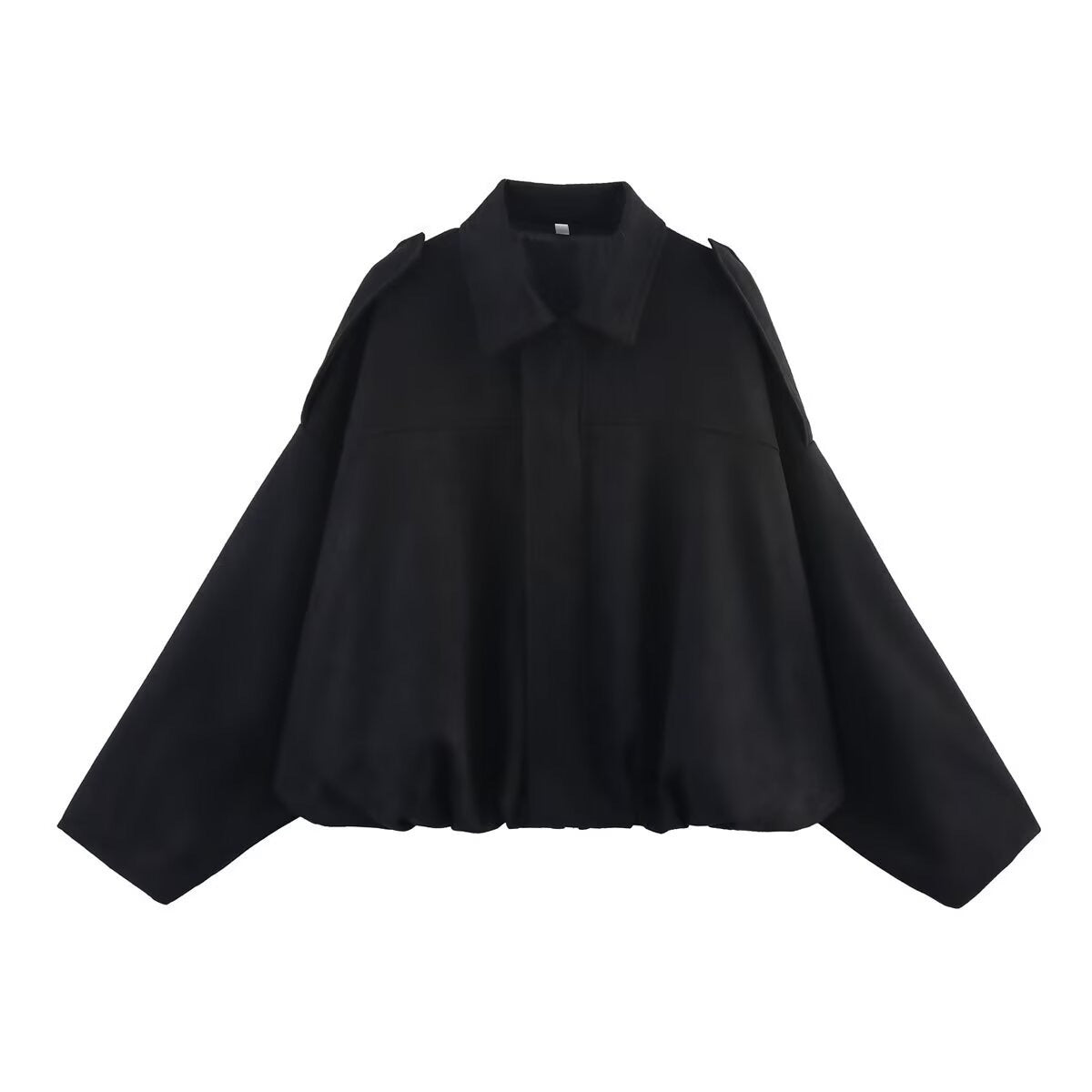 Women's Cinched Waist Shoulder Tab Bomber Jacket Pants Set