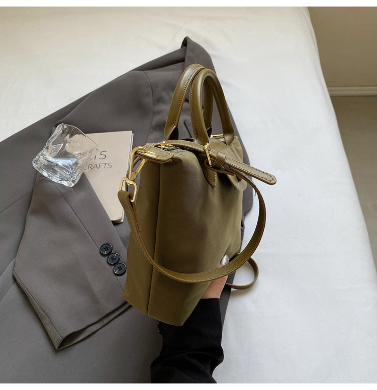 Minimalist Top Handle Crossbody Bag for Women