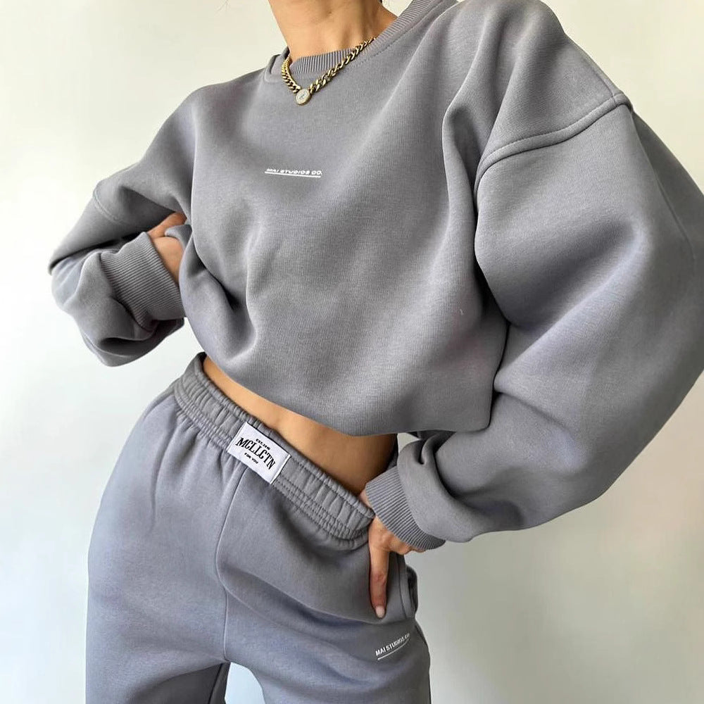 Women's Oversized Sweatshirt Joggers Lounge Matching Set