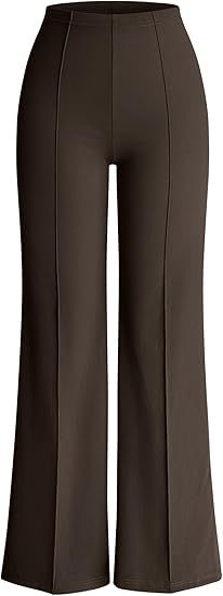 Chic High-Waisted Wide-Leg Pants – Effortless Street Style Trousers