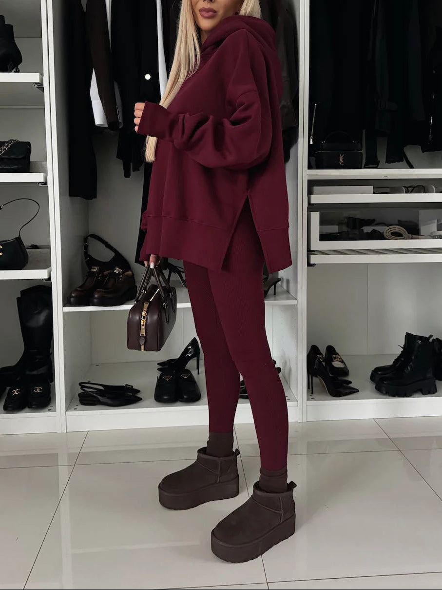 Women's Oversized Hoodie Set Two Piece Casual Loungewear