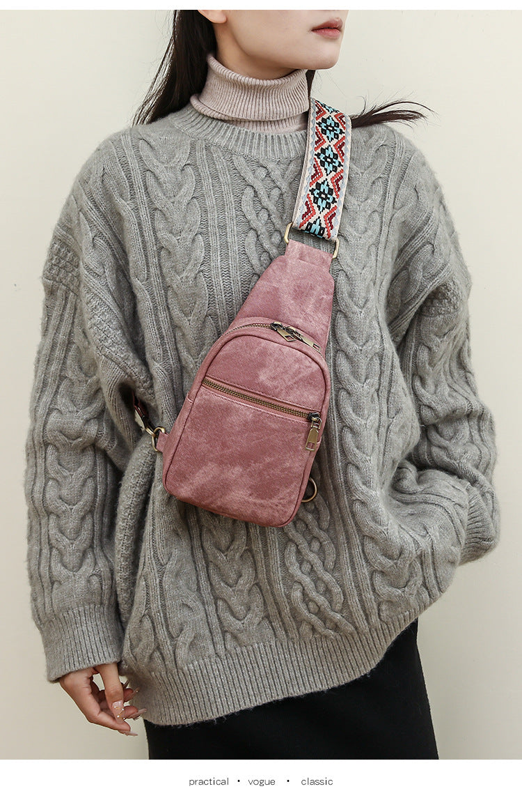 Sling Crossbody Fanny Packs Chest Bag for Work Shopping