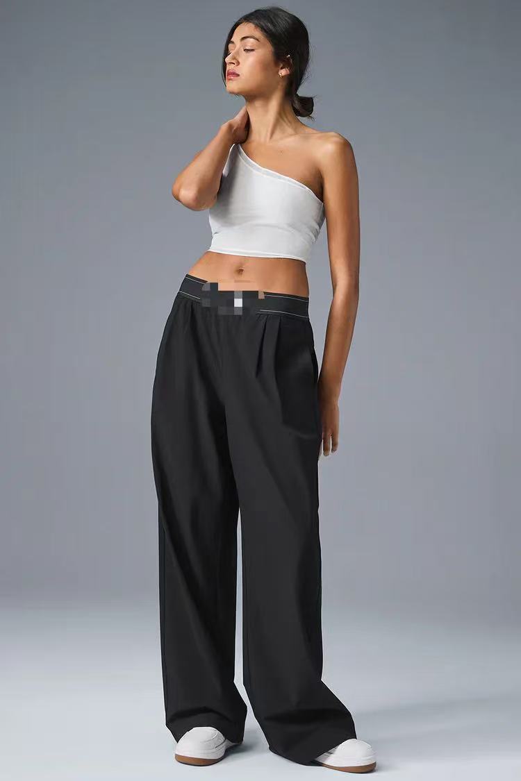 Women's Wide Leg Yoga Pants High Waist Casual Loose