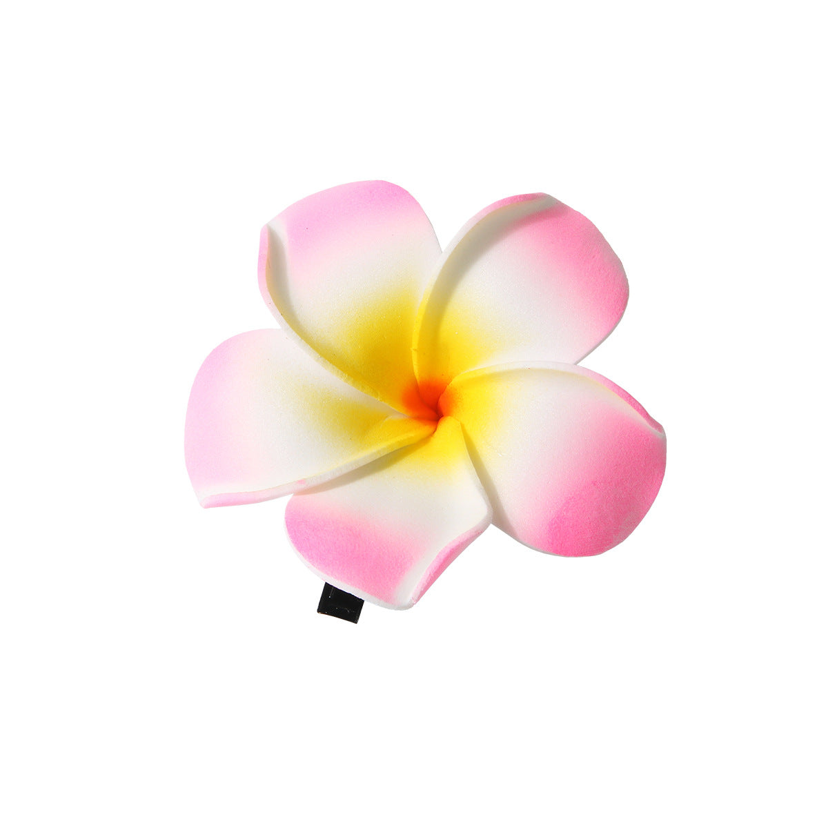 Foam Plumeria Hair Clip Tropical Flower Accessory