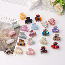 Assorted Christmas Clear Jelly Hair Claw Clips