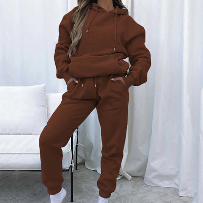 Women's Matching Hoodie & Sweatpants 2 Piece Lounge Set