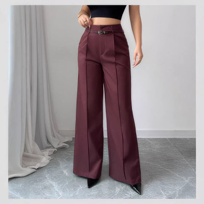 Women's High Waisted Wide Leg Business Casual Dress Pants