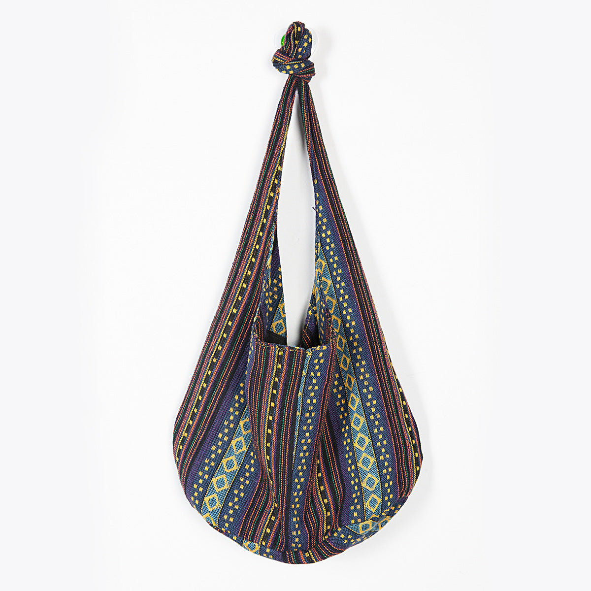 Boho Aztec Canvas Shoulder Tote Bag for Women