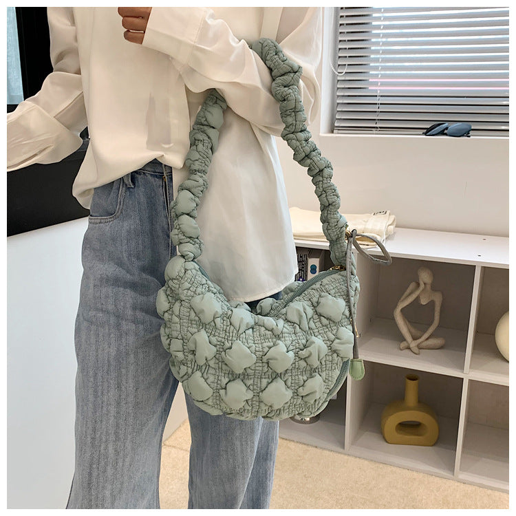 Women's cloud bag shoulder bag light hobo bag handbag