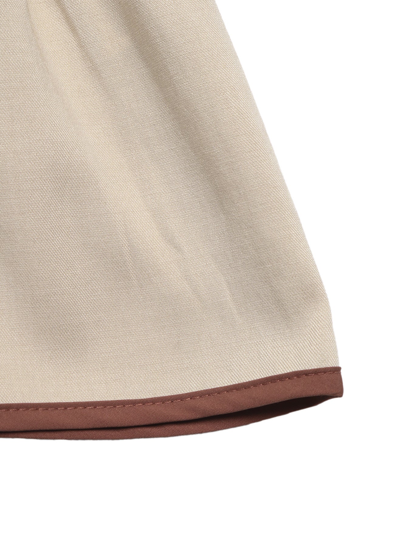 Beige Bow Tie Pullover Short Sleeve Top Cute Summer Blouse