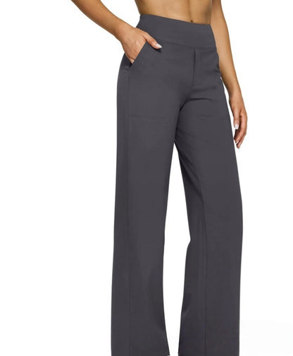 Women's High Waisted Wide Leg Pants with Pockets