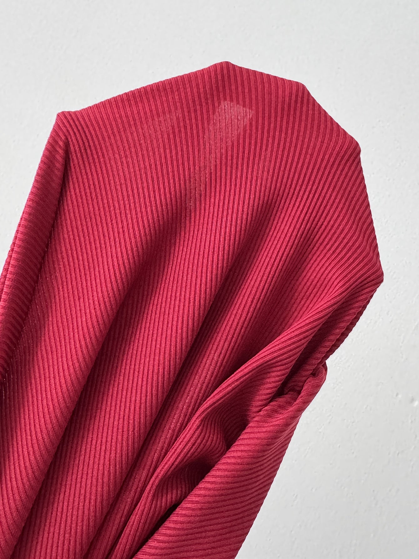 Burgundy Square Neck Long Sleeve Ruched Bodycon Mini Dress