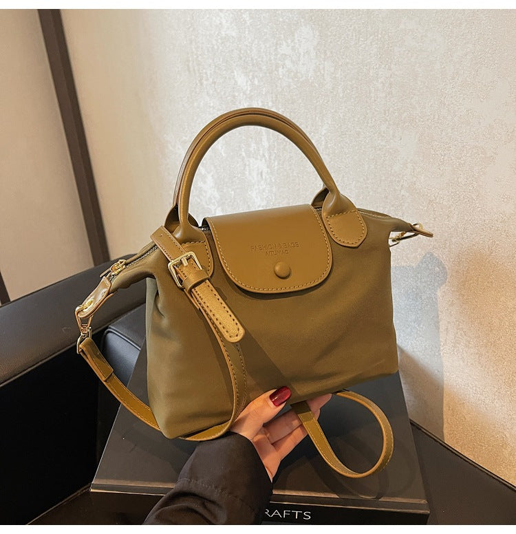 Minimalist Top Handle Crossbody Bag for Women