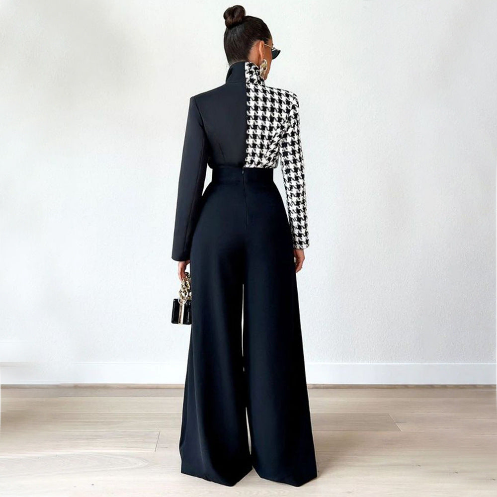 Women's High Waist Wide Leg Pants Flowy Loose Casual