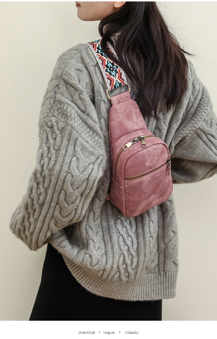 Sling Crossbody Fanny Packs Chest Bag for Work Shopping