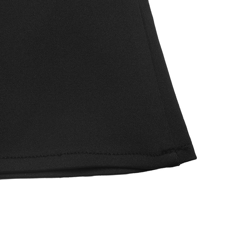 Black Peplum Two Piece Set Off Shoulder Flare Pants