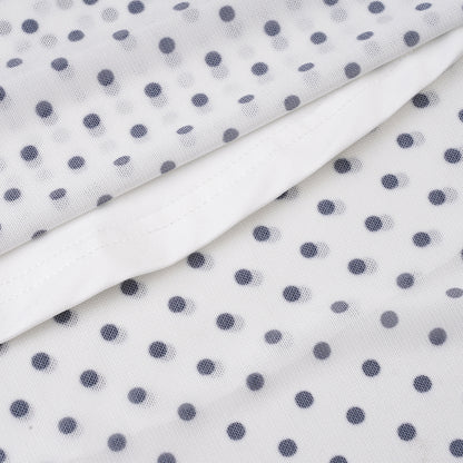 Y2K Low Rise Polka Dot Ruffle A-Line Mini Skirt