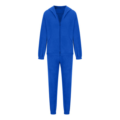 Women's Fleece Zip Hoodie Jogger Matching Set