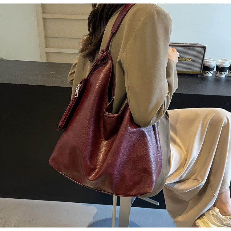 Oversized Slouchy Shoulder Tote Bag for Women
